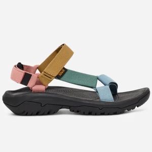 Teva Hurricane XLT2 Sandals Womens 7 Light Multi Hiking Water Sandals
